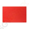 Hygiplas antibakterielles LDPE Schneidebrett rot 450x300x10mm Größe: 10(H) x 450(B) x 300(T)mm | Für rohes Fleisch