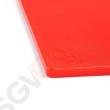 Hygiplas antibakterielles LDPE Schneidebrett rot 450x300x10mm Größe: 10(H) x 450(B) x 300(T)mm | Für rohes Fleisch