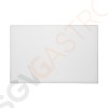 Hygiplas antibakterielles LDPE Schneidebrett weiß 450x300x10mm Größe: 10(H) x 450(B) x 300(T)mm | Für Käse und Brot