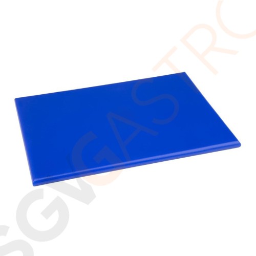 Hygiplas HDPE kleines Schneidebrett blau 300x 225x12mm HC863 | Klein | 1,2(H) x 30(B) x 22,5(T)cm