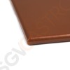 Hygiplas HDPE kleines Schneidebrett braun 300x 225x12mm HC864 | Klein | 1,2(H) x 30(B) x 22,5(T)cm