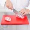 Hygiplas HDPE kleines Schneidebrett rot 300x 225x12mm HC866 | Klein | 1,2(H) x 30(B) x 22,5(T)cm
