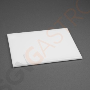 Hygiplas HDPE kleines Schneidebrett weiß 300x 225x12mm HC867 | Klein | 1,2(H) x 30(B) x 22,5(T)cm