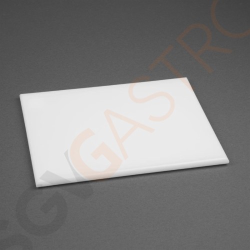 Hygiplas HDPE kleines Schneidebrett weiß 300x 225x12mm HC867 | Klein | 1,2(H) x 30(B) x 22,5(T)cm