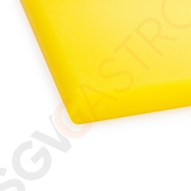 Hygiplas HDPE kleines Schneidebrett gelb 300x 225x12mm HC868 | Klein | 1,2(H) x 30(B) x 22,5(T)cm