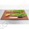 Hygiplas LDPE Schneidebrett braun 60x45x1cm HC873 | Groß | 1(H) x 60(B) x 45(T)cm