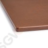 Hygiplas LDPE Schneidebrett braun 60x45x1cm HC873 | Groß | 1(H) x 60(B) x 45(T)cm