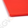 Hygiplas LDPE Schneidebrett rot 60x45x1cm HC877 | Groß | 1(H) x 60(B) x 45(T)cm