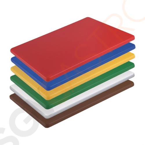 Hgyiplas LDPE kleine Schneidebretter Set Größe: 10(H) x 300(B) x 225(T)mm | Set mit 6 Schneidebrettern