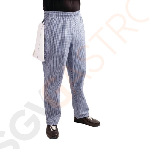 Whites Unisex Kochhose Easyfit blau weiß kleinkariert XXL Größe: XXL. Unisex. Farbe: Blau/Weiß kariert. Whites Unisex Kochhose Easyfit blau weiß kleinkariert XXL Größe: XXL. Unisex. Farbe: Blau/Weiß kariert.