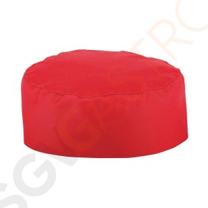 Skull Cap Kochmütze Größe: Einheitsgröße. Unisex. Farbe: Rot.