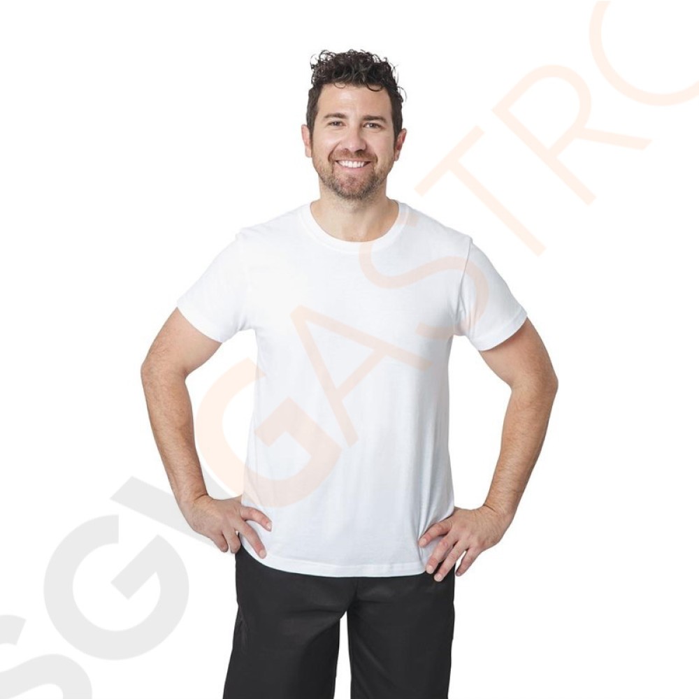 Unisex T-Shirt weiß XL T-Shirt, Größe XL.