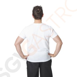 Unisex T-Shirt weiß XL T-Shirt, Größe XL.