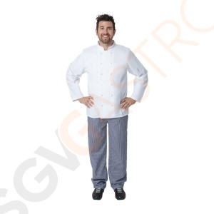 Whites Vegas Kochjacke lange Ärmel weiß XXL Größe: XXL | Brustumfang: 132-137cm | Unisex Whites Vegas Kochjacke lange Ärmel weiß XXL Größe: XXL | Brustumfang: 132-137cm | Unisex