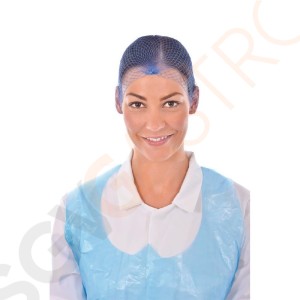 Lion Haircare Haarnetz hellblau Einheitsgröße | Unisex | 50er Pack