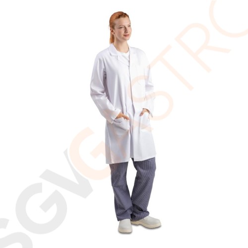 Whites lange Arbeitsjacke Unisex XL Größe: XL | Polyester-Baumwolle