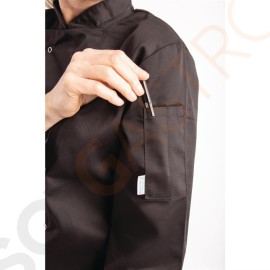 Whites Vegas Kochjacke lange Ärmel schwarz XL Größe: XL | Brustumfang: 122-127cm | Unisex