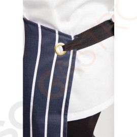 Whites Latzschürze mit Tasche blau-weiß gestreift Farbe: Navy Blau mit weißen Streifen. Größe: 711(B) x 965(L)mm.
