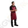 Whites Latzschürze bordeaux Farbe: Bordeauxrot. Größe: 711(L) x 965(B)mm.