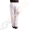 Whites Unisex Kochhose Easyfit weiß S Größe: S | Taillenumfang: 76-81cm | Polybaumwolle