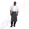 Whites Küchenschürze blau-weiß gestreift Fleischer-Vorbinder. Whites Küchenschürze blau-weiß gestreift Fleischer-Vorbinder.