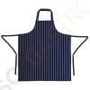 Whites Latzschürze blau-weiß gestreift extra lang Farbe: Blau mit weißen Streifen. Größe: 900(B) x 1040(L)mm. Whites Latzschürze blau-weiß gestreift extra lang Farbe: Blau mit weißen Streifen. Größe: 900(B) x 1040(L)mm.