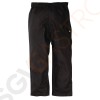 Chef Works Unisex Chefkochhose schwarzes Fischgrätenmuster L Größe L. Unisex. Farbe: Schwarz.