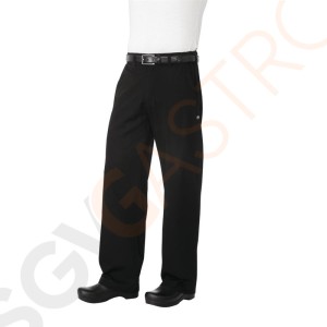 Chef Works Unisex Chefkochhose schwarzes Fischgrätenmuster XL Größe XL. Unisex. Farbe: Schwarz.