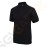 Unisex Poloshirt schwarz M Poloshirt schwarz, Größe M.