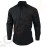 Uniform Works Unisex Oberhemd schwarz XL Herren-Oberhemd, Größe XL.