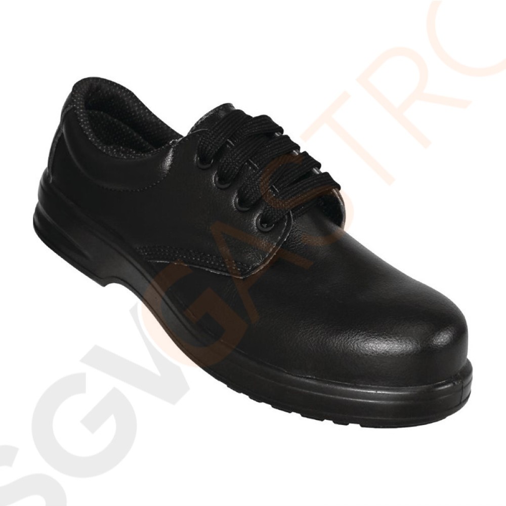 Lites Sicherheits-Schnürschuhe schwarz 36 Schnürschuhe schwarz, Größe 36.