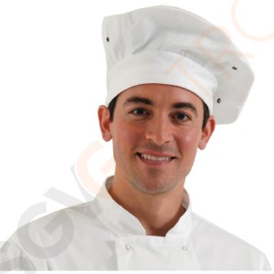 Chef Works Kochmütze weiß Größe: Einheitsgröße. Unisex. Farbe: Weiß.