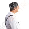 Whites Skull Cap Kochmütze schwarz-weiß gestreift Größe: Einheitsgröße. Unisex. Farbe: Schwarz mit weißen Streifen. Whites Skull Cap Kochmütze schwarz-weiß gestreift Größe: Einheitsgröße. Unisex. Farbe: Schwarz mit weißen Streifen.