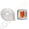 Buffalo 10x10 mm Pommes Frites-Scheibe Für Buffalo Multifunktionsgerät zur kontinuierlichen Gemüsezubereitung. Buffalo 10x10 mm Pommes Frites-Scheibe Für Buffalo Multifunktionsgerät zur kontinuierlichen Gemüsezubereitung.