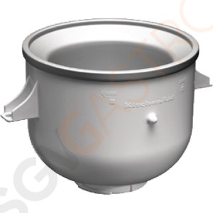 KitchenAid Eiscremeaufsatz 5KICAOWH Geeignet für Mixer J400, DN677, J498 (5KPM5BER, 5KS45SSBWH, 5KPM5BWH) KitchenAid Eiscremeaufsatz 5KICAOWH Geeignet für Mixer J400, DN677, J498 (5KPM5BER, 5KS45SSBWH, 5KPM5BWH)