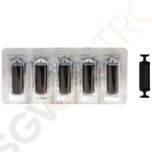 Ersatzfarbband für Etikettierpistole Ersatzfarbband für GH001 und J329. Schachtel mit 5 Stück. Ersatzfarbband für Etikettierpistole Ersatzfarbband für GH001 und J329. Schachtel mit 5 Stück.