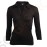 Chef Works Damen T-Shirt mit V-Ausschnitt schwarz XS Damen Shirt (Größe XS) | Brustumfang: 76-81cm