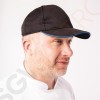 Chef Works Cool Vent Baseballcap schwarz-blau Größe: Einheitsgröße. Farbe: Schwarz mit blauer Paspel. Chef Works Cool Vent Baseballcap schwarz-blau Größe: Einheitsgröße. Farbe: Schwarz mit blauer Paspel.