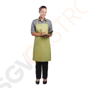Chef Works verstellbare Latzschürze hellgrün Farbe: Limette. Einheitsgröße. Chef Works verstellbare Latzschürze hellgrün Farbe: Limette. Einheitsgröße.