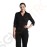 Uniform Works Damen Stretch Hemdbluse dreiviertelarm schwarz XL Größe: XL. Farbe: Schwarz