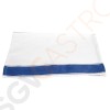 Olympia Gastro Servietten mit blauem Rand 35 x 50cm 35 x 50cm | 100% Baumwolle | blauer Rand Olympia Gastro Servietten mit blauem Rand 35 x 50cm 35 x 50cm | 100% Baumwolle | blauer Rand