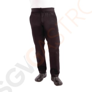 Chef Works leichte Kochhosen schwarz XS Größe: XS | Material: Polybaumwolle