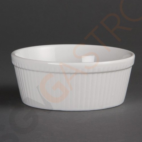 Olympia runde Auflaufförmchen 13,4cm 6 Stück | 5,3 x 13,4(Ø)cm | Porzellan Olympia runde Auflaufförmchen 13,4cm 6 Stück | 5,3 x 13,4(Ø)cm | Porzellan