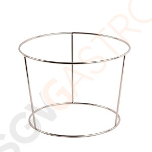 Olympia Ständer für Präsentierschale Geeignet für Schale C049 | 17,5 x 25(Ø)cm | Edelstahl