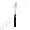 Olympia Steakgabeln mit schwarzem Griff 12 Stück | 20(L)cm | Edelstahl 18/0