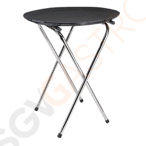 Kristallon Ablageständer für Serviertablett 72,5cm 72,5(H) x 39,5(B)cm | Geeignet für Serviertablett C162 | verchromt