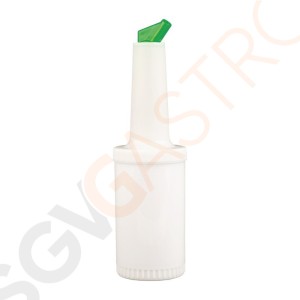 Vogue Pour-Master Cocktailflasche grün Mit Ausgießer | Kapazität: 1L | Kunststoff | grün Vogue Pour-Master Cocktailflasche grün Mit Ausgießer | Kapazität: 1L | Kunststoff | grün