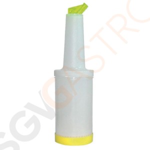 Vogue Pour-Master Cocktailflasche gelb Mit Ausgießer | Kapazität: 1L | Kunststoff | gelb Vogue Pour-Master Cocktailflasche gelb Mit Ausgießer | Kapazität: 1L | Kunststoff | gelb