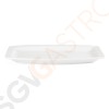 Olympia Whiteware rechteckige Teller 32 x 21cm 6 Stück | 32 x 22cm | Porzellan Olympia Whiteware rechteckige Teller 32 x 21cm 6 Stück | 32 x 22cm | Porzellan