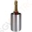 Olympia Flaschenkühler gebürsteter Edelstahl 20 x 12(Ø)cm | doppelwandig | Edelstahl